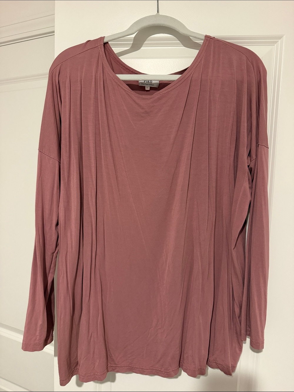 Piko 1988 Dusty Rose Long-Sleeve Tee